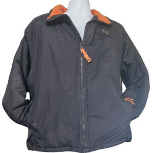 Cointreau Exclusive Clothing Black & Orange Jacket With Fleece Lining Medium